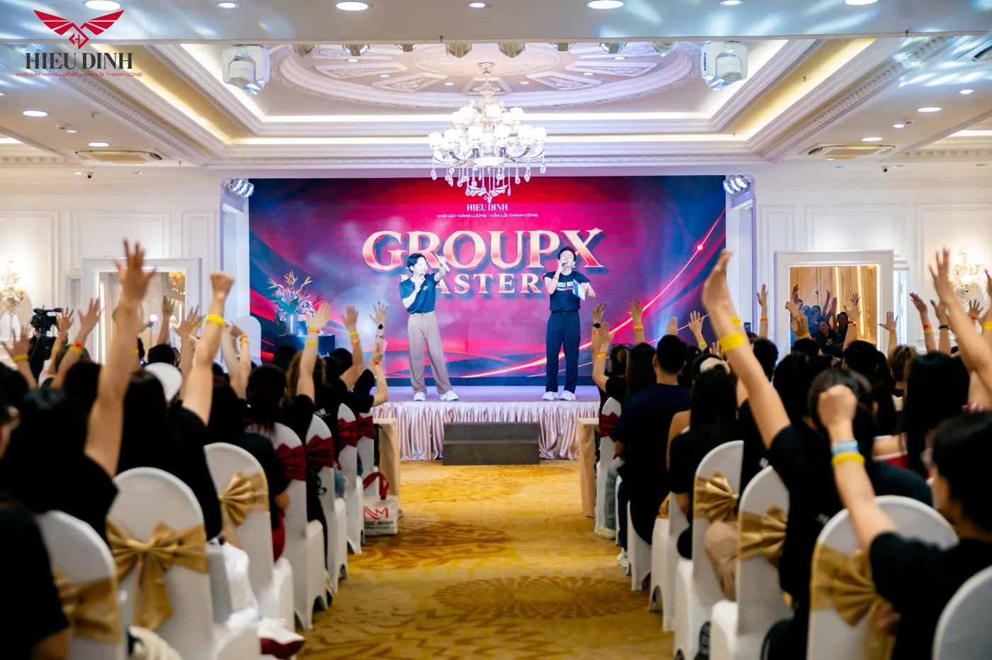 Toàn cảnh hội trường GroupX Mastery