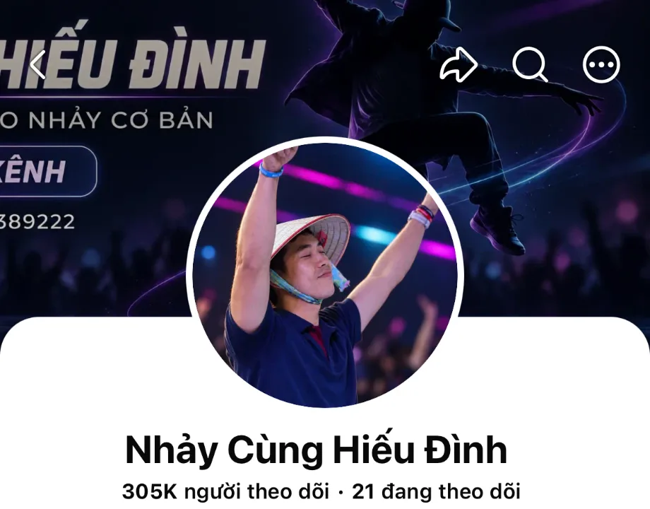 Fanpage Nhảy Cùng Hiếu Đình