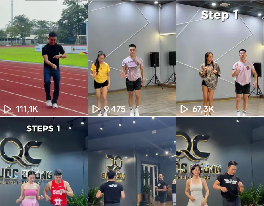 Các video nhảy Yumihi trên kênh TikTok Yumihi Hiếu Đình